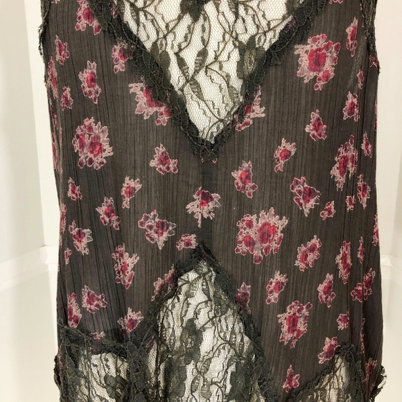 Free People Medium Tank Lace Racerback - Picture 3 of 8